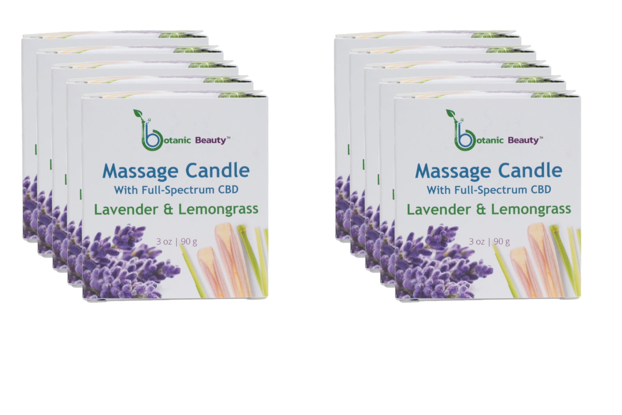 Lavender & Lemongrass Massage Candle